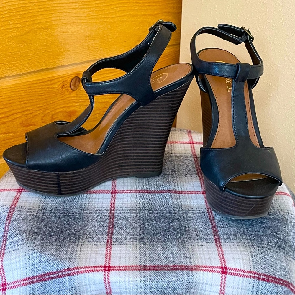 Candies Wedge Heel Platform